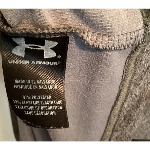 Under Armour Gray Reg Coupe Normale Cold Gear long sleeves size med. - Picture 4 of 4